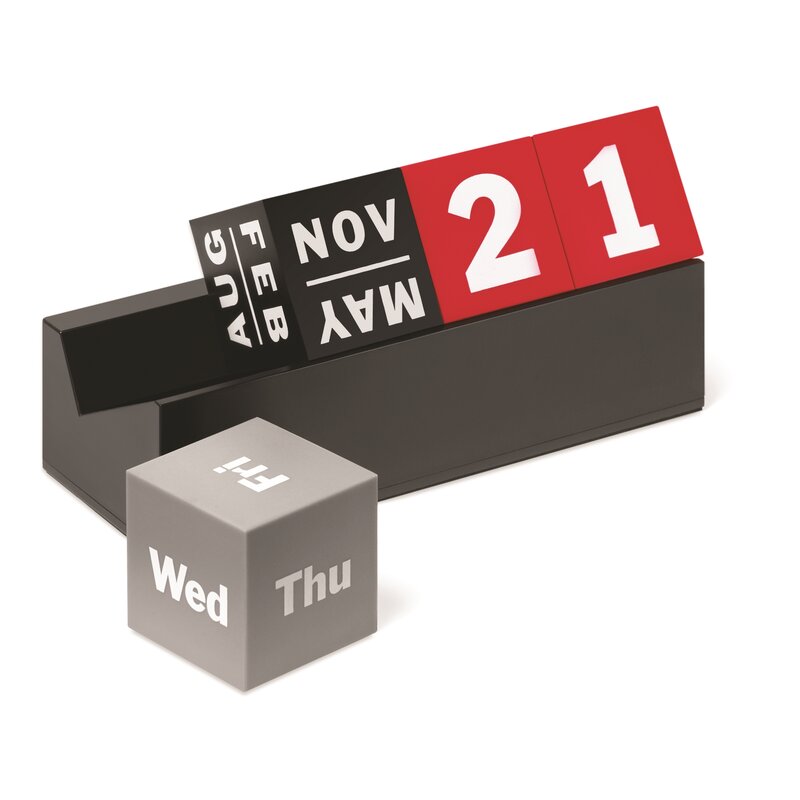 MoMA Cubes Decorative Perpetual Calendar & Reviews Wayfair